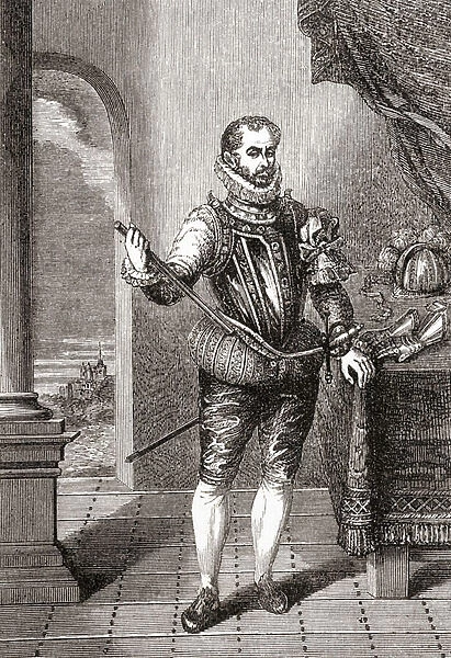 William I, Prince of Orange, from Ward and Locks Illustrated History of the World