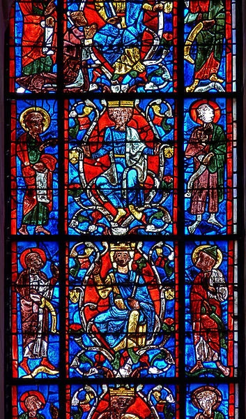 Window depicting the Tree of Jesse (stained glass)