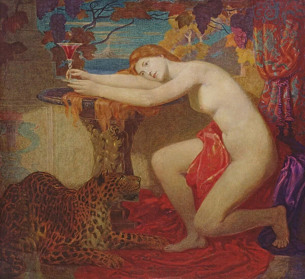 The Wine Enchantment, 1913 (oil on canvas)