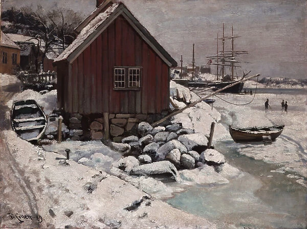 Winter, 1889 (oil on canvas)