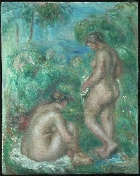 Woman Bathing, 1916 (oil on canvas)