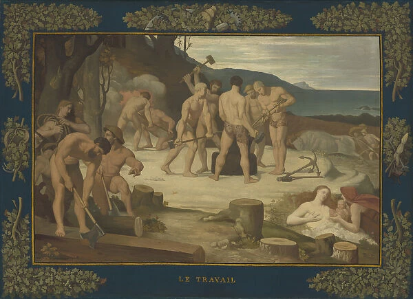 Work, c. 1863 (oil on canvas)