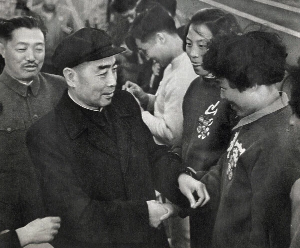 Zhou Enlai (or Chou En-Lai (En Lai) or Cheou Ngen-Lai (Ngen lai) or Chu En Lai