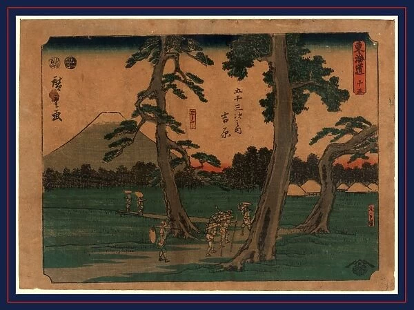1797-1858 18. 3 1848 1854 25. 6 Ando Fuji Hiroshige