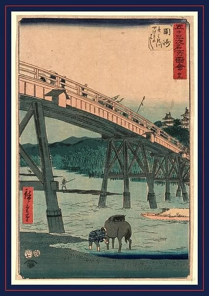 1797-1858 1855. 23. 3 34. 8 Ando Hiroshige Okazaki
