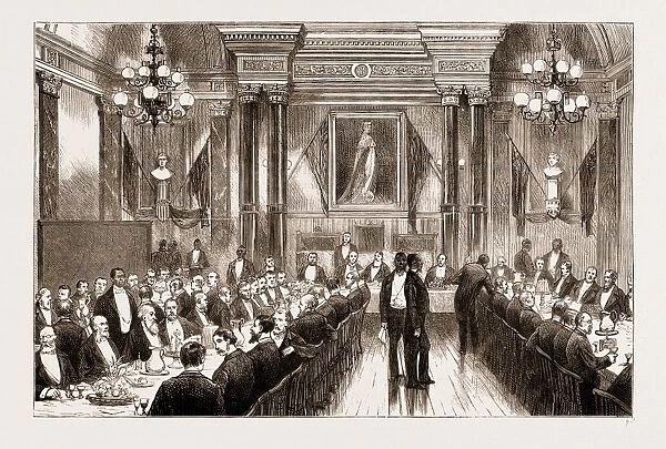 The American Centennial Exhibition, 1876: Banquet Given by the British Ambassador, Sir E