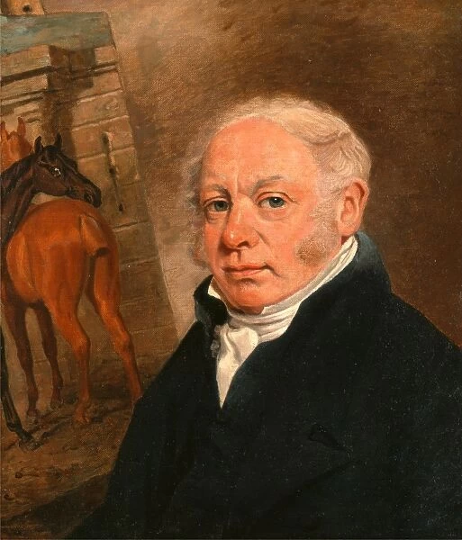 Ben Marshall Portrait of Ben Marshall, Lambert Marshall, 1810-1870, British