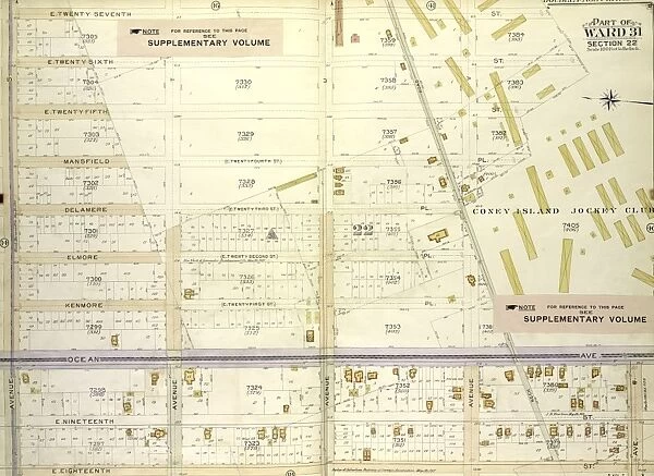 Brooklyn, Vol. 7, Double Page Plate No. 17; Part of Ward 31, Section 22; Map bounded by E