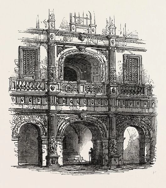 Brunswick: Portal of a House, 1864