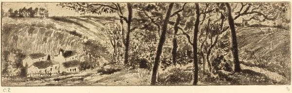 Camille Pissarro (French, 1830 - 1903), Horizontal Landscape (Paysage en long), 1879