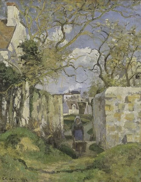 Camille Pissarro Landscape Pontoise painting available as Framed Prints,  Photos, Wall Art and Photo Gifts