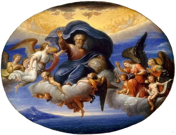 Circle of Pierre Mignard I, God the Father, after 1664, oil on canvas