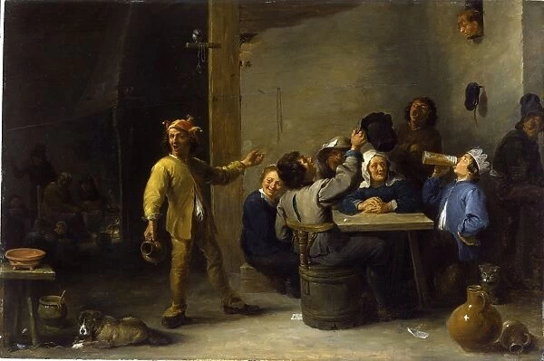 David Teniers the Younger, Peasants Celebrating Twelfth Night, Flemish, 1610 - 1690