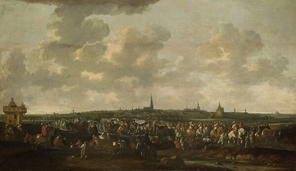 Departure of Spanish Occupation Troops from Breda, October 10, 1637, The Netherlands