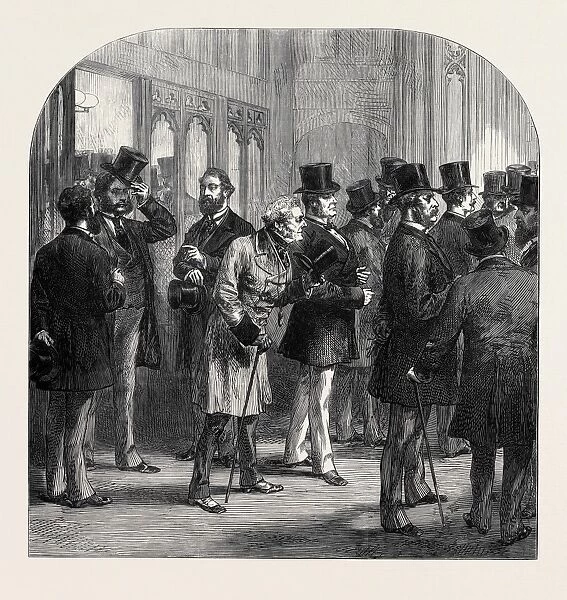 A Division in the House of Commons: Members Passing the Tellers, 1873
