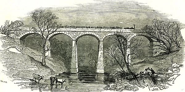 eamont, bridge, overpass, viaduct, u. k. 1846, opening, lancaster and carlisle