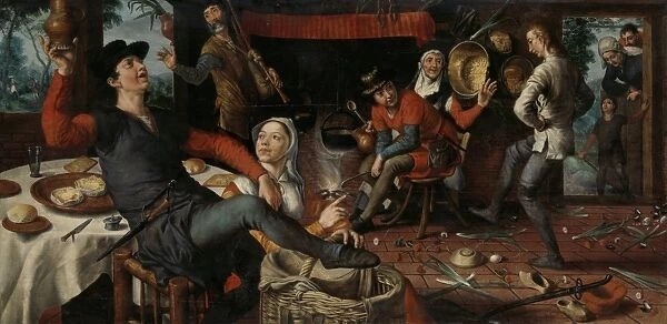 The Egg Dance, Pieter Aertsen, 1552
