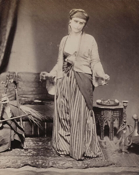 Egyptian Dancing Girl Roger Fenton English 1819