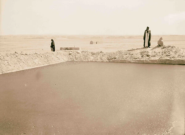 Gayara Area bituminous wellss Mosul large pool