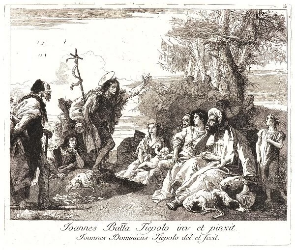 Giovanni Domenico Tiepolo (Italian, 1727-1804) after Giovanni Battista Tiepolo (aka