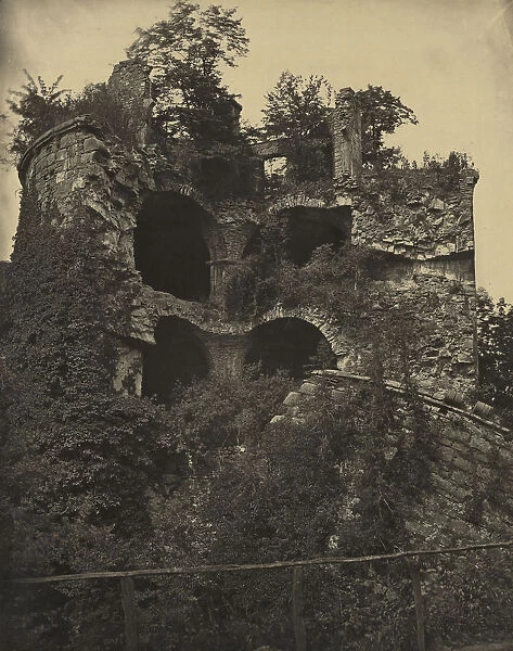 Heidelberg Castle Adolphe Braun French 1811 1877