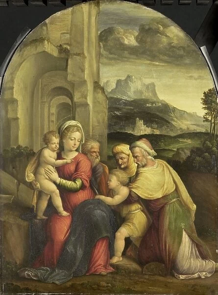 Holy Family, Benvenuto Tisi da Garofalo, c. 1535