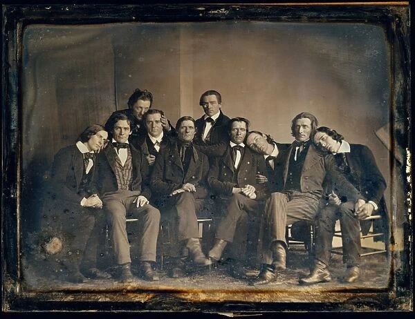 Hutchinson Family Singers 1845 Daguerreotype