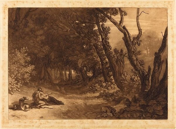 Joseph Mallord William Turner and George Clint (British, 1770 - 1854), Procris