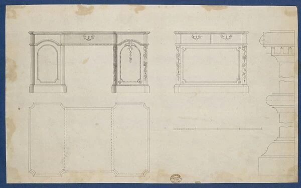 Library Tables Chippendale Drawings Vol II ca