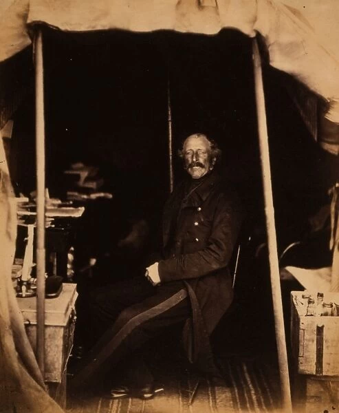 Lieutenant General Pennefather, C. B. Crimean War, 1853-1856, Roger Fenton historic