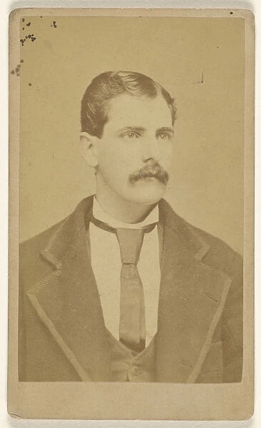 man moustache W. H Bennet American active Pennsylvania