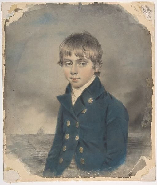 Memento Portrait Young Midship-Man late 18th-early 19th century