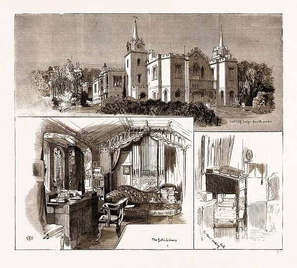 The Ninety-Ninth Birthday of Sir Moses Montefiore: Sketches at his Residence, East