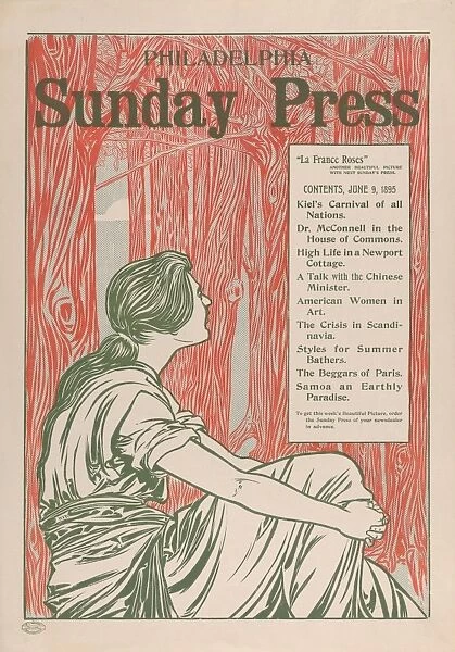 Philadelphia Sunday Press June 9 1895 Commercial relief process