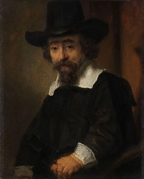 Portrait Dr Ephraim Bueno Man 1599-1665 Jewish physician