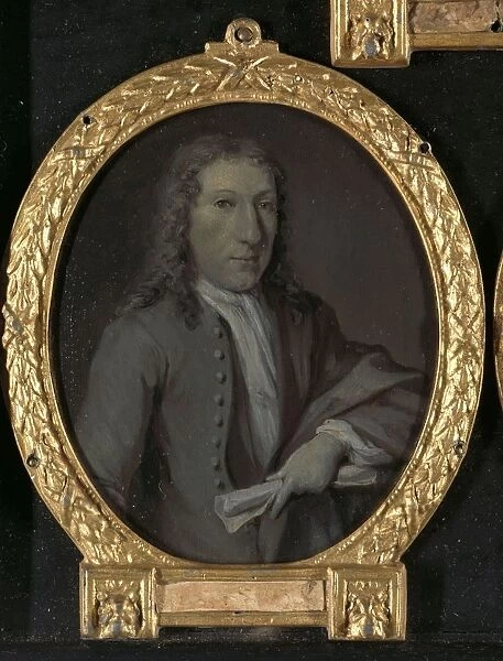 Portrait Gijsbert Tijssens 1693-1732 Playwright