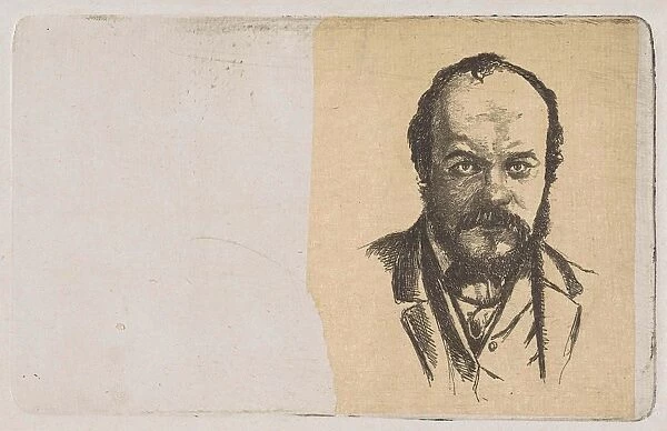 Portrait of Jan Weissenbruch, Frederik Hendrik Weissenbruch, 1863