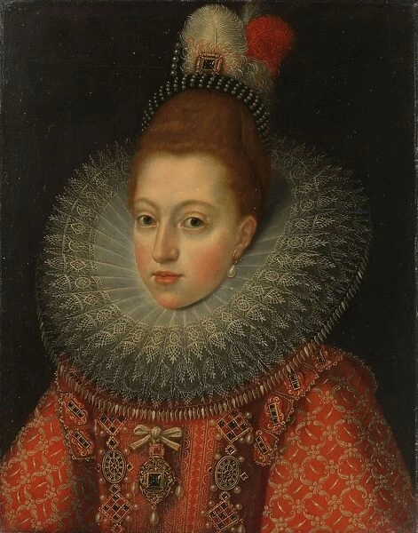 Portrait Margaret Austria Consort Philip III