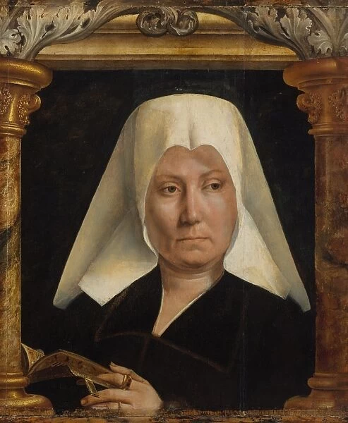 Portrait Woman ca 1520 Oil wood 19 x 17 48. 3 43. 2 cm