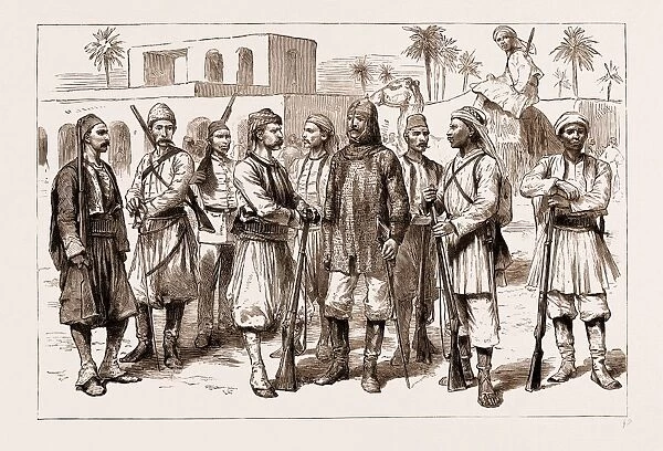 The Rebellion in the Sudan, 1883: some Types of the Expeditionary Force: Albanian