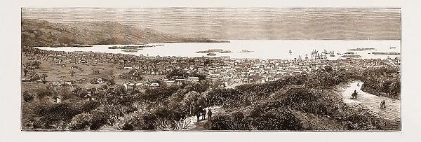 The Revolution in Haiti: View of Port-Au-Prince, 1883
