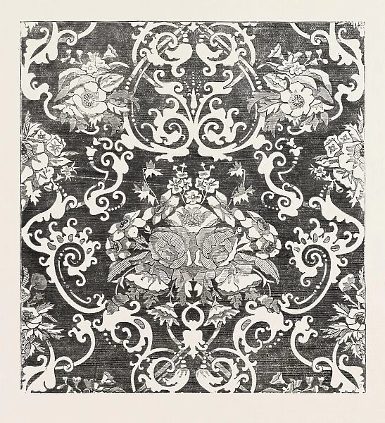 Silk and Worsted Damask, by M crea and Co. of Halifax