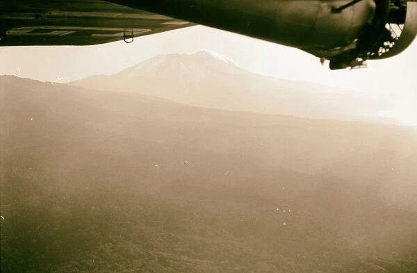 Tanganyika En route Arusha Air view Mount Kilimanjaro