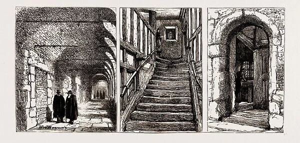 The Threatened Demolition of the Charterhouse, 1886: the Cloisters, a Monastic Staircase