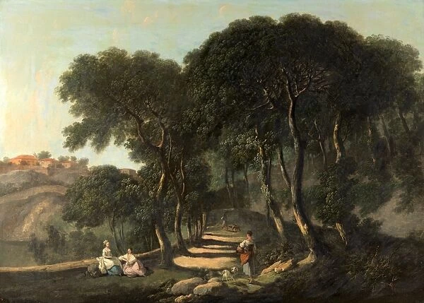 View near Rome, Nathaniel Dance-Holland, 1735-1811, British