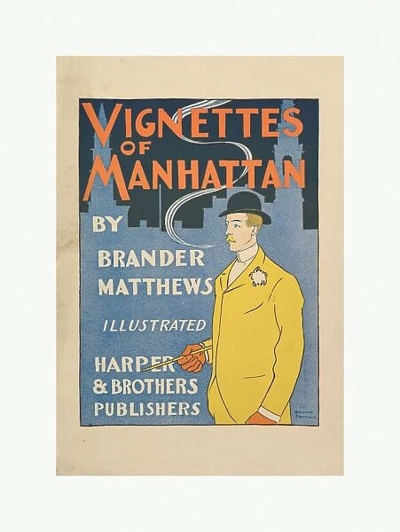 Vignettes Manhattan Brander Matthews 1894 Lithograph