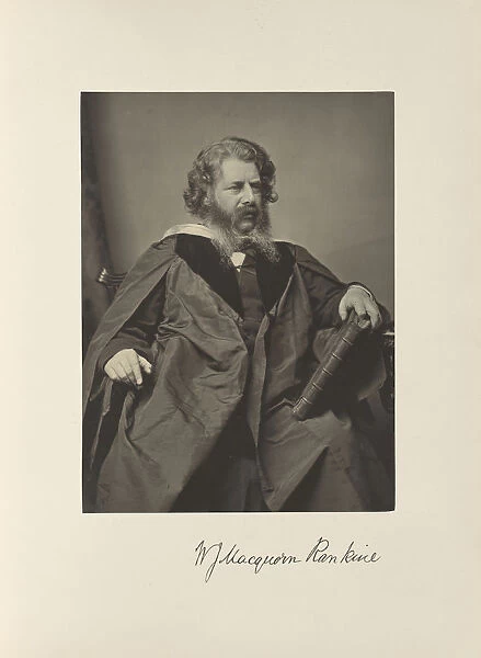 William John MacQuorn Rankine C. E LL. D Professor