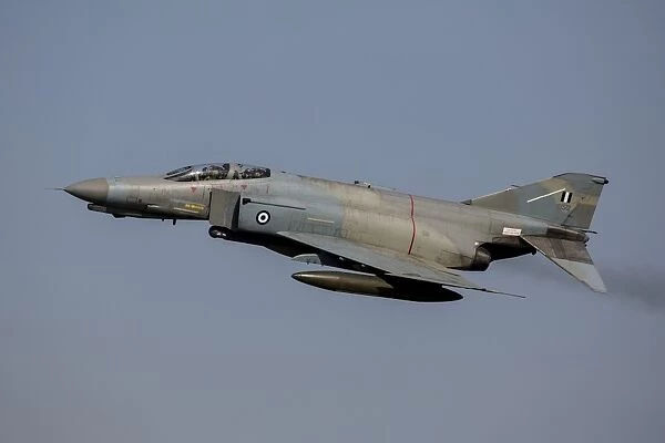 A Hellenic Air Force F-4E Phantom during joint exercise INIOHOS 2016