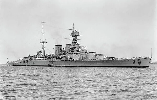 HMS Hood, the last battlecruiser built for the Royal Navy