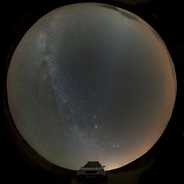 Milky Way and zodiacal light over the Dashanbao Wetlands of China